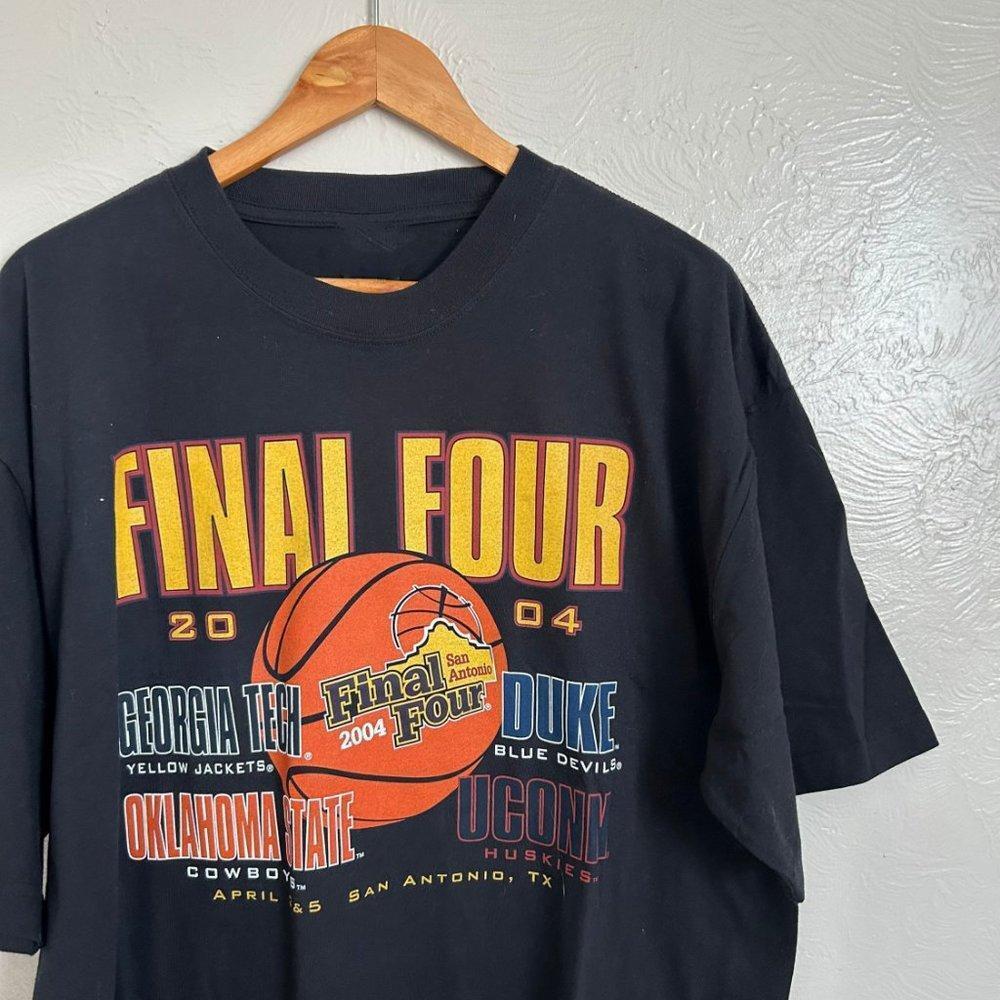 2004 Final Four With Shirt Collection Tee Georgia Tech Duke Blue Devil